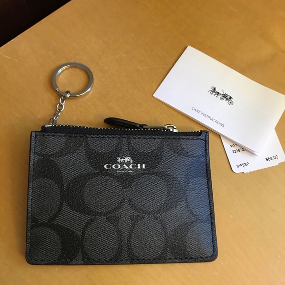 Coach Handbags - Coach Sig Mini ID Skinny
